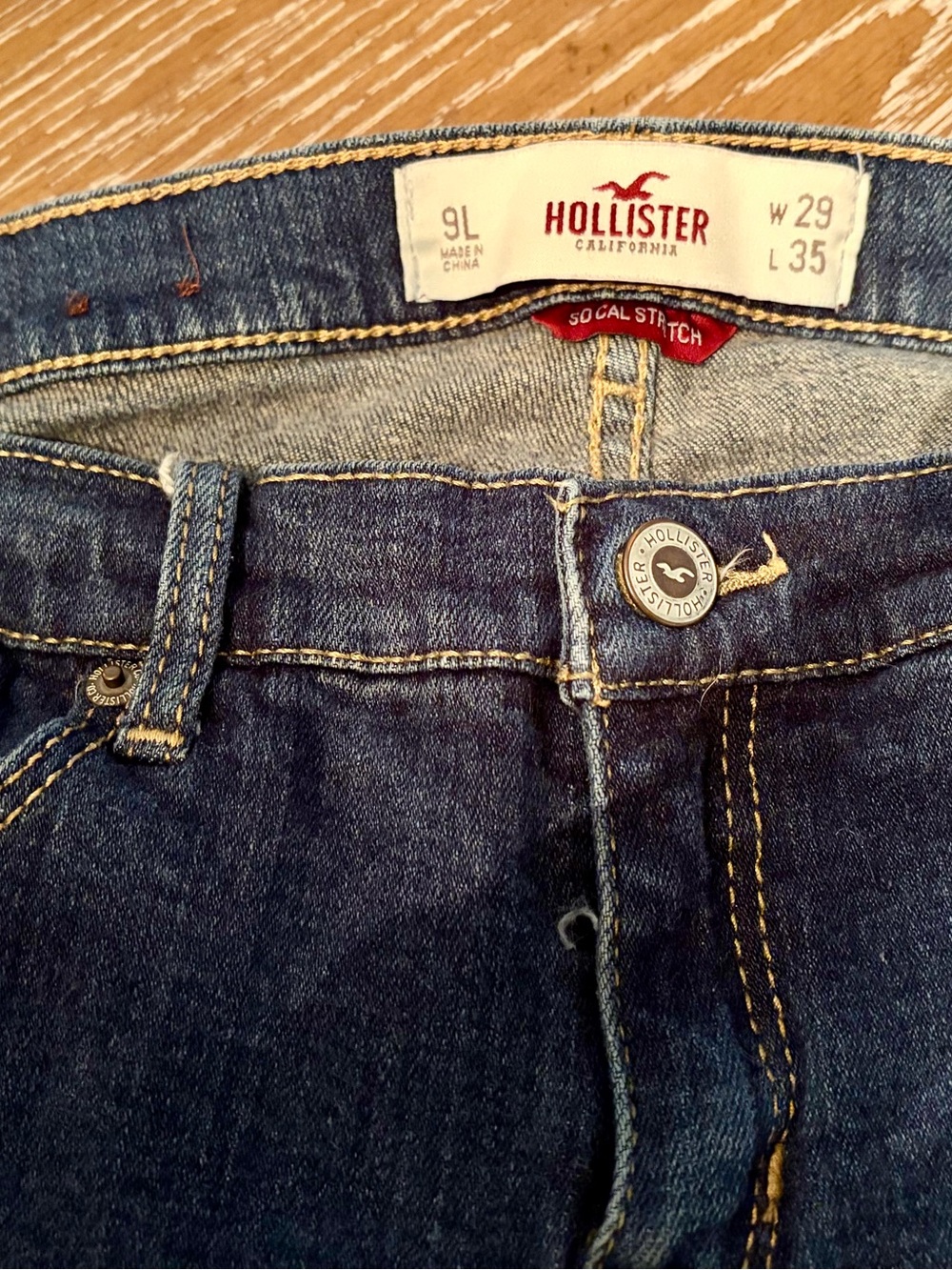Hollister Woman’s Blue Denim Jeans